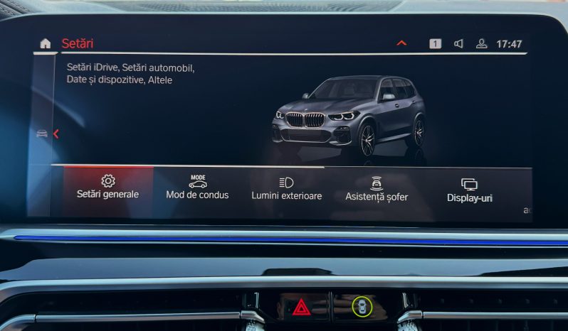 BMW X5 XDrive30d – 2020 – 137000KM-GARANTIE 20000KM/12LUNI-POSIBILITATE LEASING DOBANDA ANUALA FIXA DE 6.79% PE TOATA PERIOADA CONTRACTULUI PRIN IMPULS LEASING full