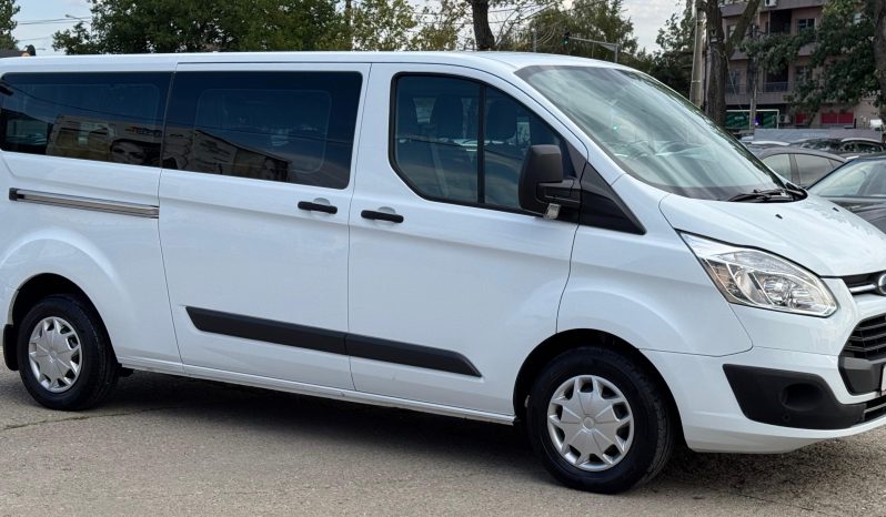 Ford TRANSIT CUSTOM – 8+1 LOCURI – L2H1 – 2017 – 131000KM-GARANTIE 6LUNI/10000KM-POSIBILITATE LEASING DOBANDA ANUALA FIXA DE 6.49% PE TOATA PERIOADA CONTRACTULUI PRIN IMPULS LEASING full