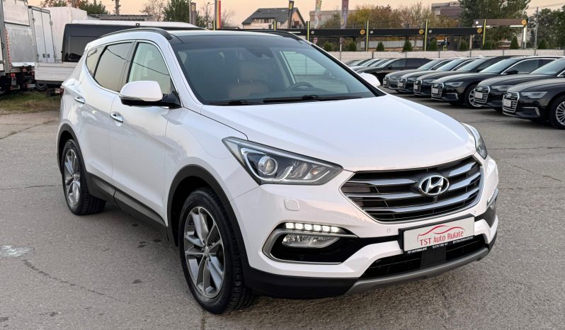 HYUNDAI SANTA FE 2.2 – 2017 – 177000KM-GARANTIE 12LUNI/20000KM-POSIBILITATE LEASING DOBANDA ANUALA FIXA DE 6.49% PE TOATA PERIOADA CONTRACTULUI PRIN IMPULS LEASING full